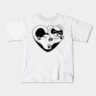 Super Pup doodle [black version] Kids T-Shirt